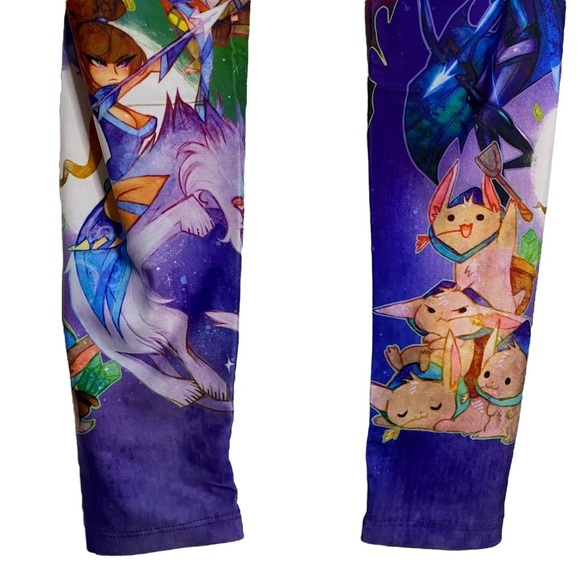 Dota 2 Watercolour Hero Leggings All Over Print Extra Extra Large Plus Size XXL - Picture 6 of 14
